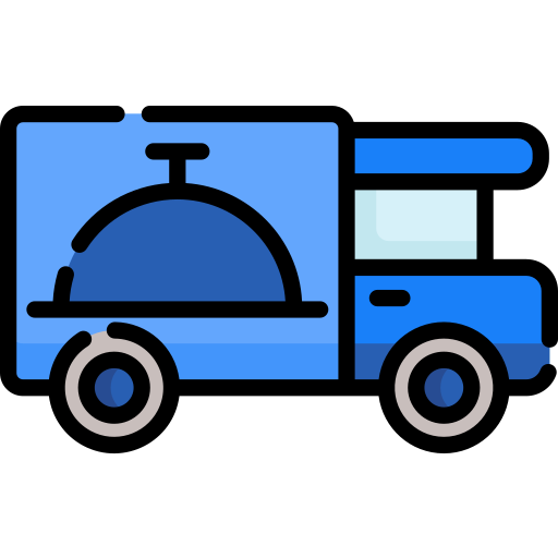 camion de nourriture Special Lineal color Icône