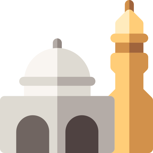 meczet Basic Rounded Flat ikona