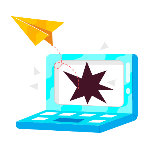 enviar correo Generic Sticker Color Fill icono
