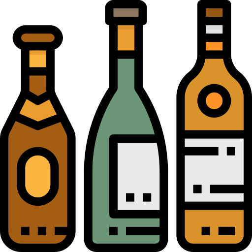 Alcoholic drinks photo3idea_studio Lineal Color icon