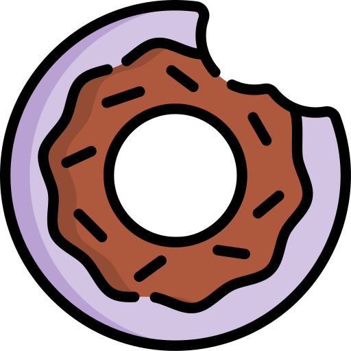 Пончик Special Lineal color иконка