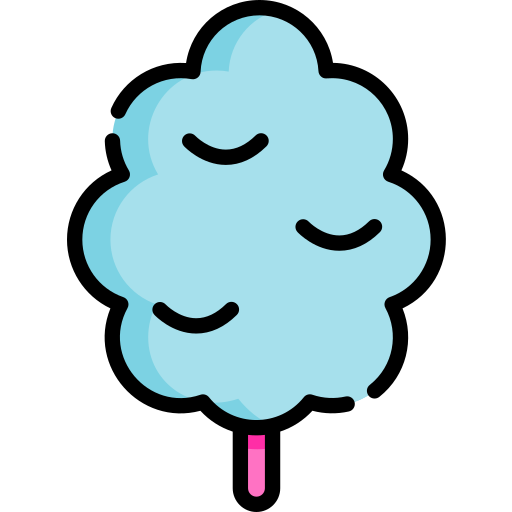 Cotton candy Special Lineal color icon