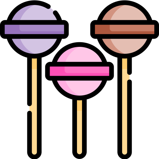 사탕 과자 Special Lineal color icon
