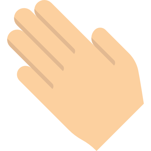 Hand Special Flat icon