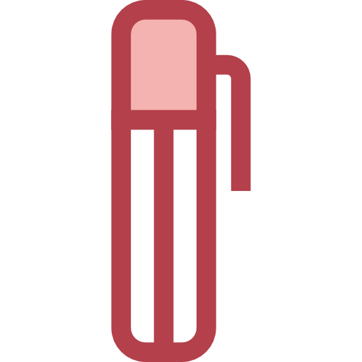 Pen Monochrome Red icon