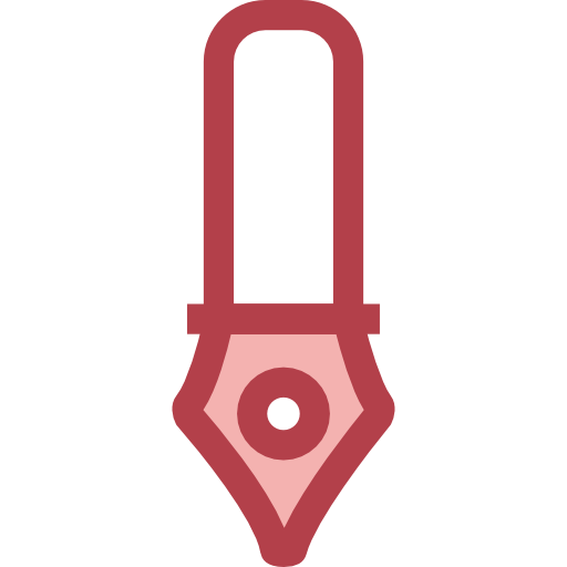 Pen Monochrome Red icon