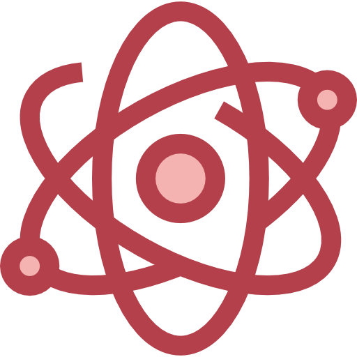 Science Monochrome Red icon