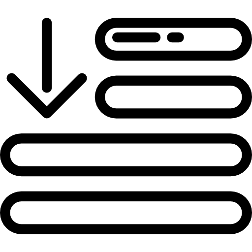 Order Detailed Rounded Lineal icon