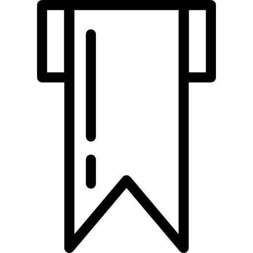 ブックマーク Detailed Rounded Lineal icon
