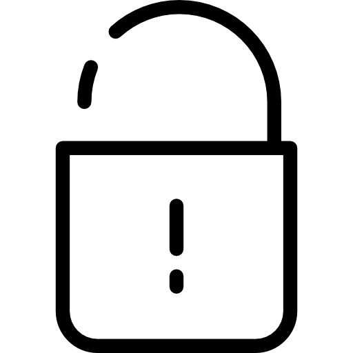 Locked Detailed Rounded Lineal icon