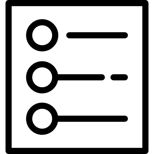 メニュー Detailed Rounded Lineal icon