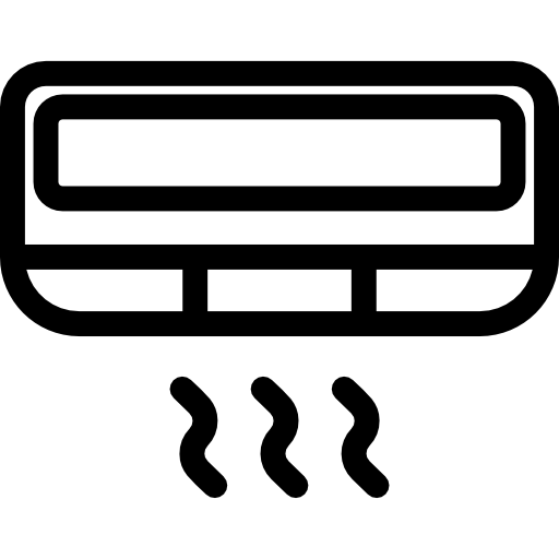 climatisation Detailed Rounded Lineal Icône