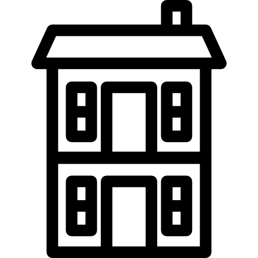 Дуплекс Detailed Rounded Lineal иконка