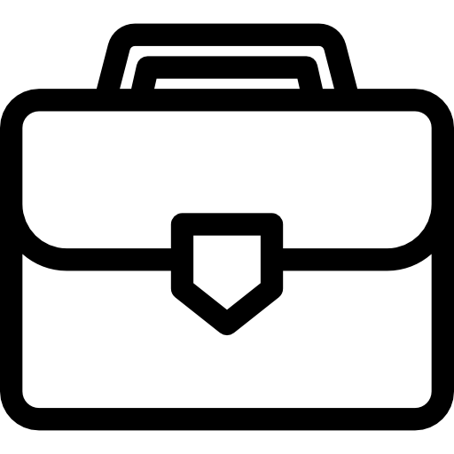 ブリーフケース Detailed Rounded Lineal icon