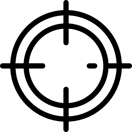 Aim Detailed Rounded Lineal icon