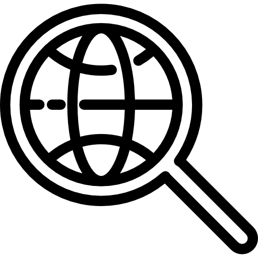 グローバル Detailed Rounded Lineal icon
