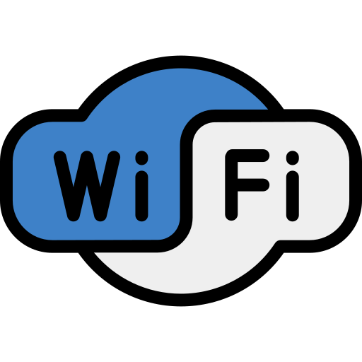 Wifi Detailed Rounded Lineal color icon