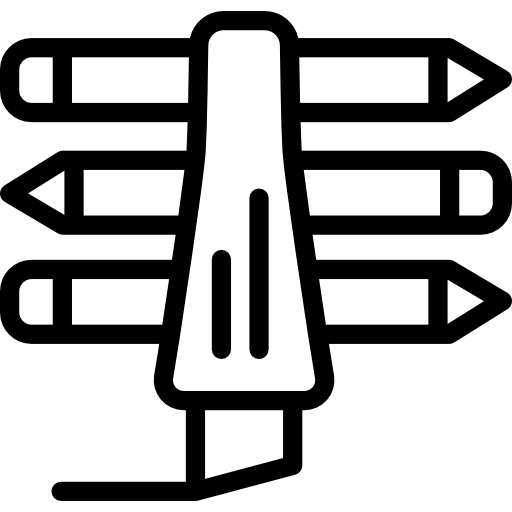 znacznik Detailed Rounded Lineal ikona