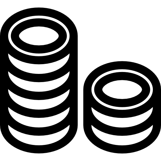 monedas  icono