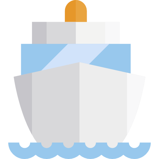 船 Basic Straight Flat icon