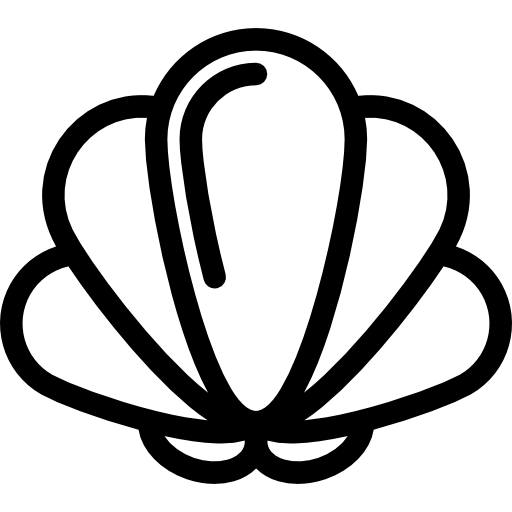 ハマグリ Detailed Rounded Lineal icon