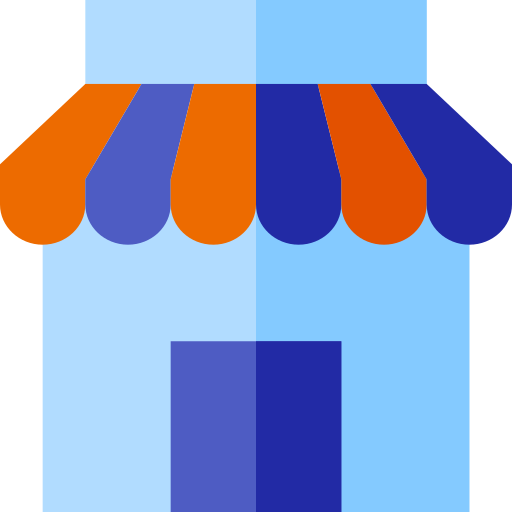 winkel Basic Straight Flat icoon