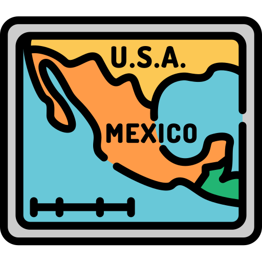 멕시코 Special Lineal color icon