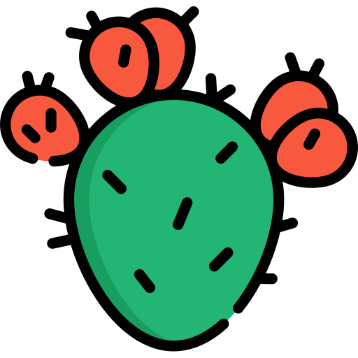 Prickly pear Special Lineal color icon