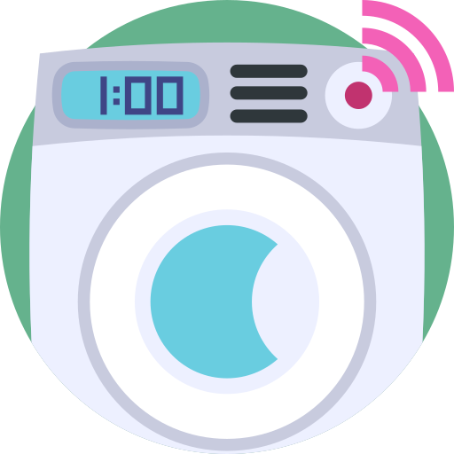 Washing machine Detailed Flat Circular Flat icon