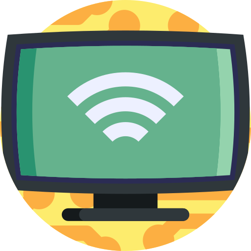 テレビ Detailed Flat Circular Flat icon