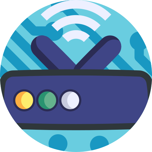 wi-fi Detailed Flat Circular Flat icon