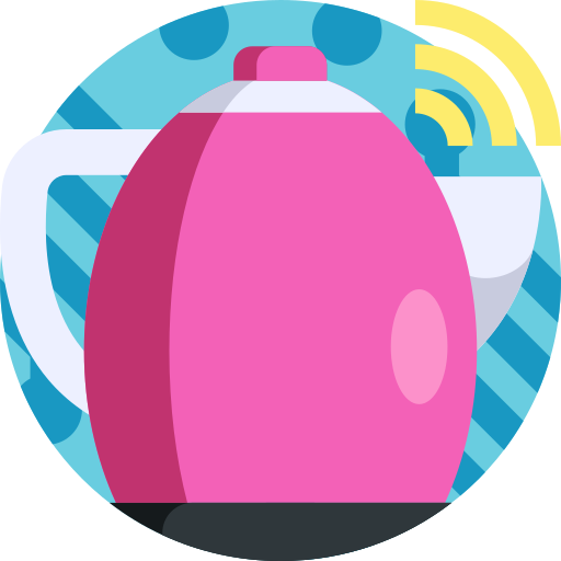 Teapot Detailed Flat Circular Flat icon
