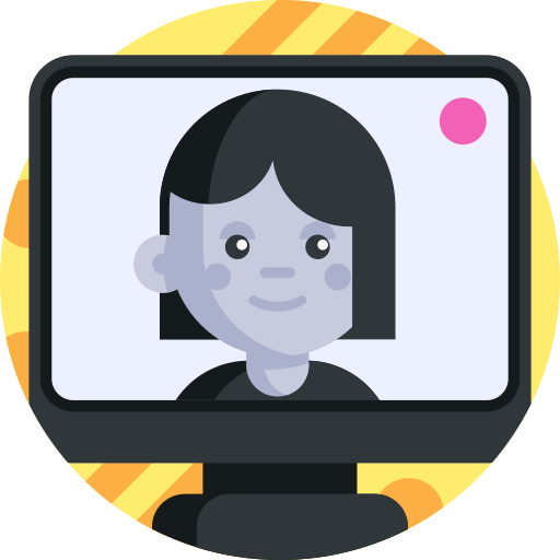 Videocall Detailed Flat Circular Flat icon