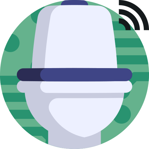 toilet Detailed Flat Circular Flat icoon