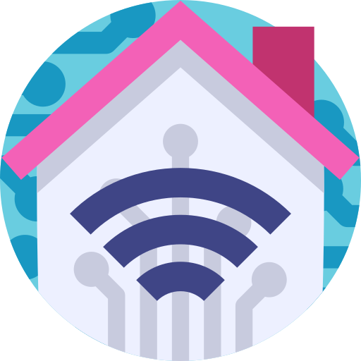 Smart home Detailed Flat Circular Flat icon