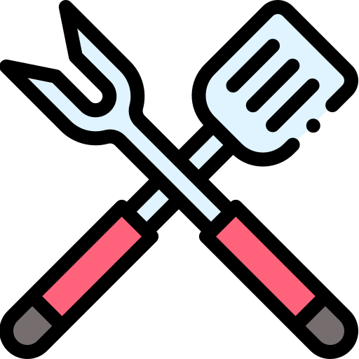 Spatula Detailed Rounded Lineal color icon
