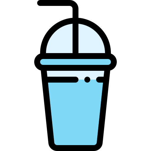 Drink Detailed Rounded Lineal color icon