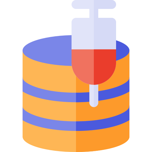 sql Basic Rounded Flat иконка