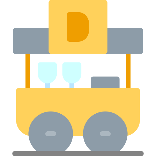 carrito de comida Generic color fill icono