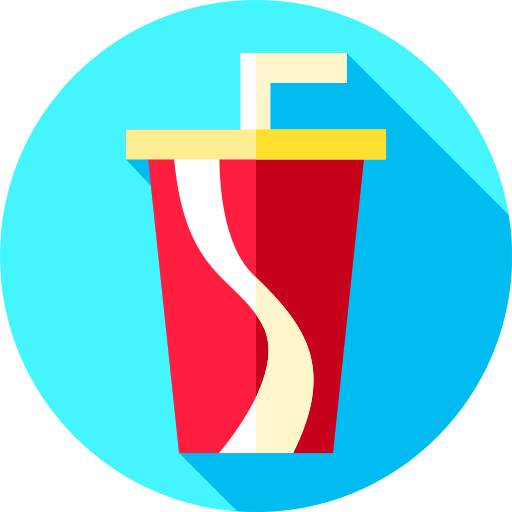 soda Flat Circular Flat icono