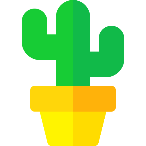 cactus Basic Rounded Flat Icône