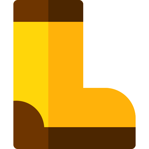 stiefel Basic Rounded Flat icon