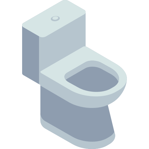 toilette Isometric Flat icon