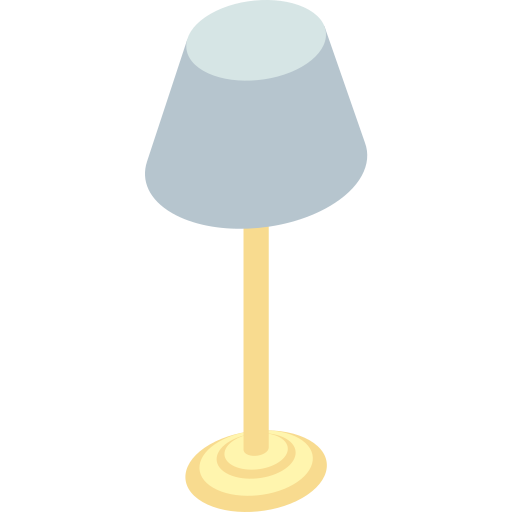 Lamp Isometric Flat icon