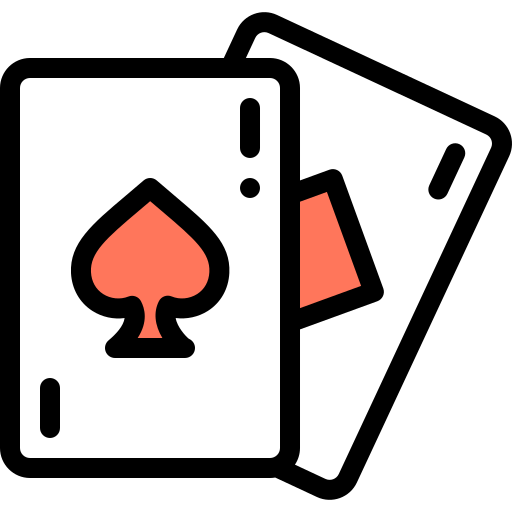 Poker Detailed Rounded Lineal color icon