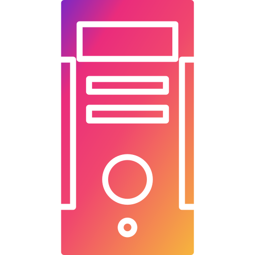 computadora Generic gradient fill icono