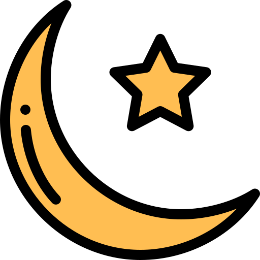 イスラム教徒 Detailed Rounded Lineal color icon