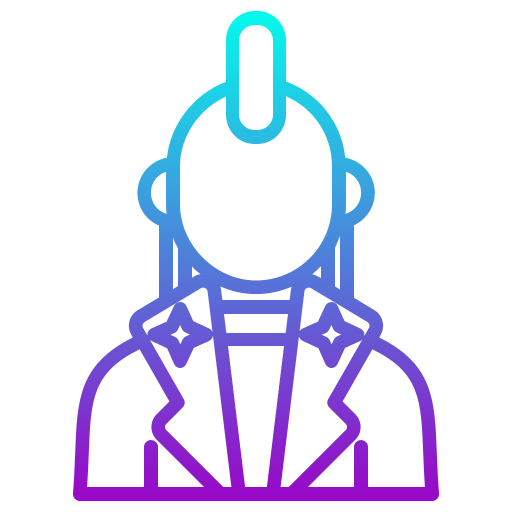 hombre avatar Generic gradient outline icono