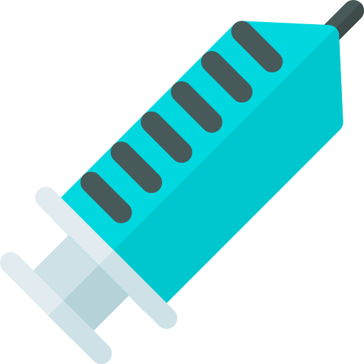 Vacuna Basic Rounded Flat icono
