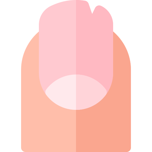 Nail Basic Rounded Flat icon